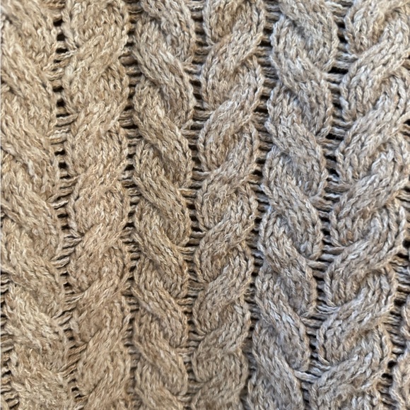 Anthropologie Maeve Cable Knit Cardigan Sweater - Picture 6 of 7